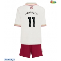 Arsenal Gabriel Martinelli #11 Tredjedraktsett Barn 2025-26 Kortermet (+ Korte bukser)